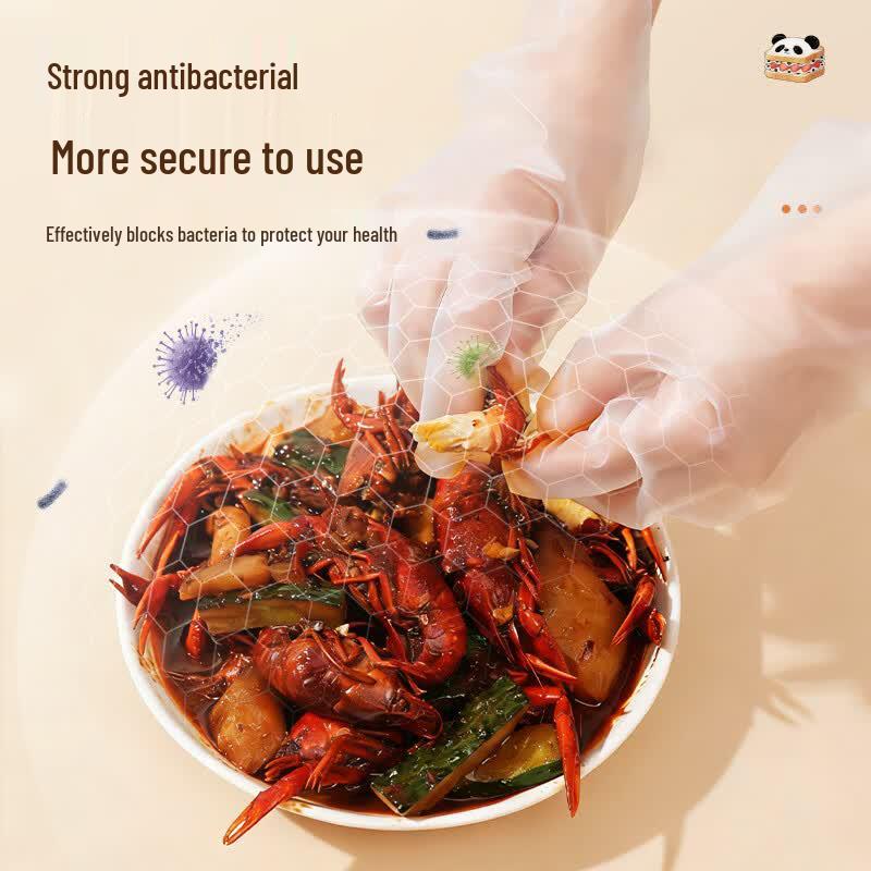 Weijing TPE Disposable Food Grade Gloves