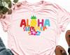 Aloha Summer Hibiscus Shirt, Aloha Summer T-Shirt, Hawaii Vacation Shirt, Summer Trip Shirt, Aloha Tee, Cute Aloha Shirt, Tropical Shirt