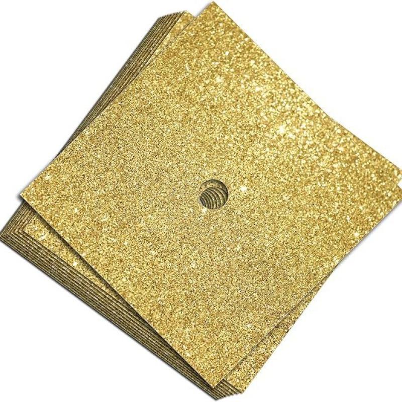 

1/5 Pcs Self Adhesive Graduation Hat Decoration Stickers Degree Ceremony Graduation Cap Topper Eva Sticker University Party Supp 1PCS золотой