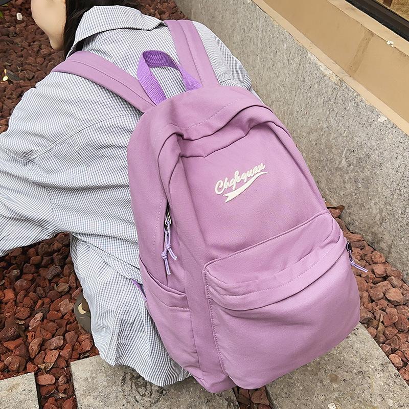 Children's Schoolbags  Elementary School Girls  Junior High School Girls  High Value Letter Backpacks
