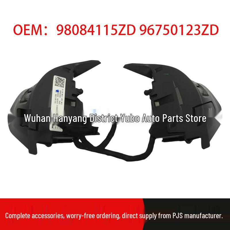 Кнопки на рулевом колесе 98084115ZD и 96750123ZD подходят для моделей Peugeot 2008, 308S, 308 и Citroën. Standard