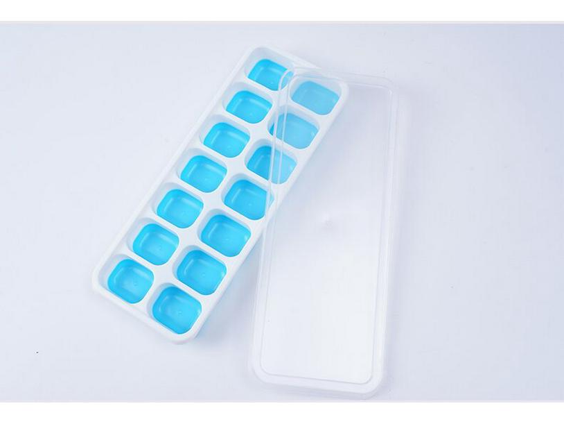 14-Compartment Silicone Fruit Ice Cube Mold for Homemade DIY Ice Cubes