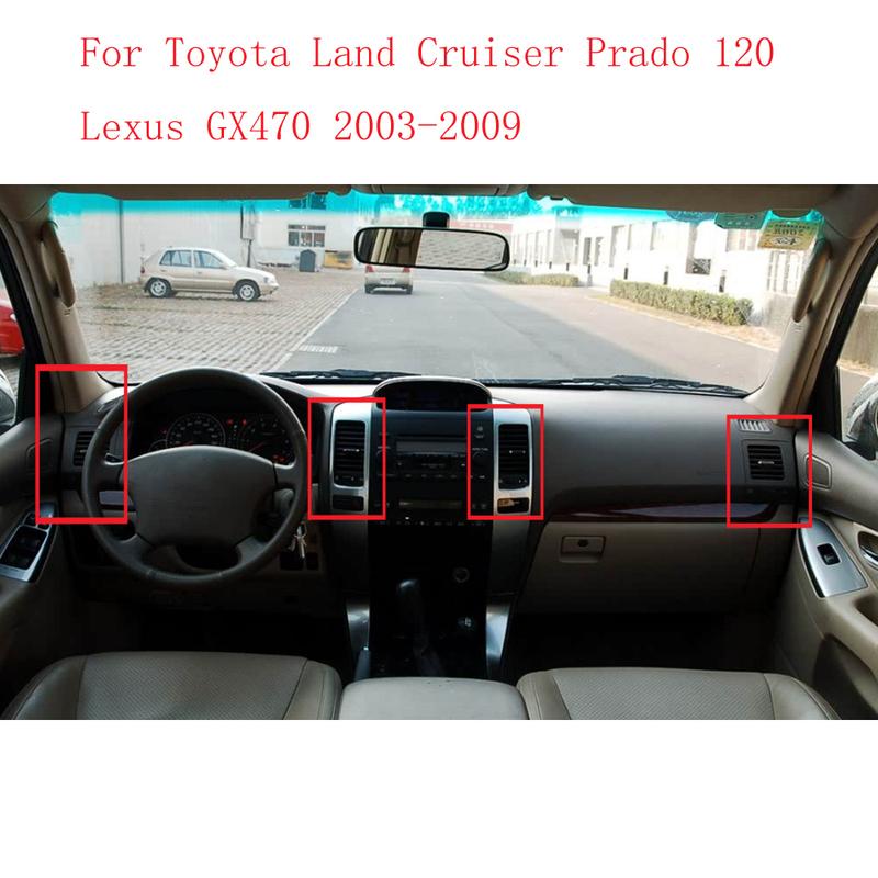 Dashboard Air Vent Outlet Air Conditioning Conditioner Grille For Toyota Land Cruiser Prado 120 Lexus GX470 03-09