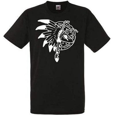 DOO MJUGG Adam & The Ants T-Shirt Rock Heavy Metal Black Men's Tee