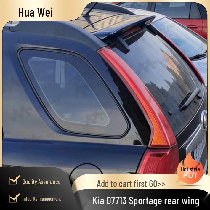 Kia Sportage 07-13 Spoiler Trasero - No Requiere Perforación