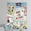 The SSnoopy Show Printed Large Wall Tapestry Hanging Tarot Hippie Wall Rugs Dorm Art Home Decor