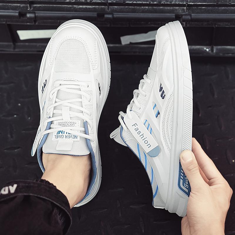 Sapatos Meio de Rede Respirável de Verão 2025 Para Homens Mules Sandálias Sapatilhas Sem Costas Mocassins Chinelos Homem Slides Sapatos Casuais Semicolados