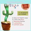 Fun Dancing Cactus Plush Toy With Singing And Talking Features Perfect Birthday Gift