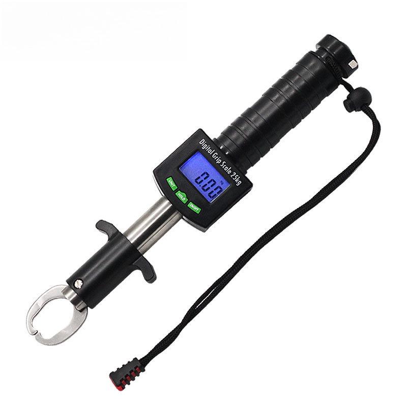 

Рыболовный захват с электронными весами и линейкой Рыболовные клещи Рыболовный захват