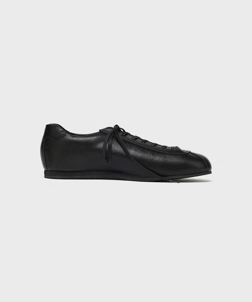 Firenze Atelier [Second.A] Unisex Retro Daily Sneakers Sn5600Ux [Wrinkle Black]