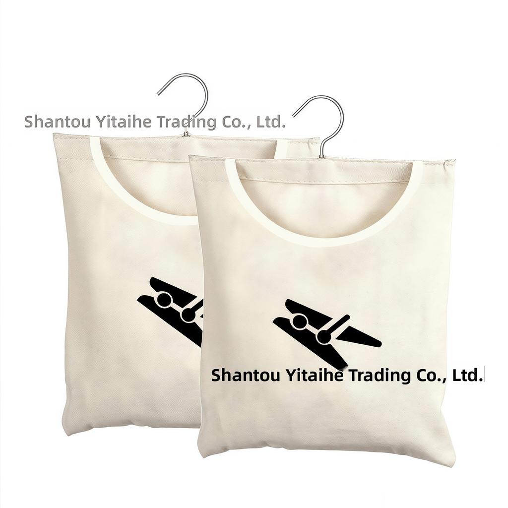 Home Outdoor Hanging Storage Bag Washable Clothespin Organizer Pocket Capacity for Bathroom