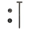 Pack of 100 Multipurpose Nylon Clips and Ties for Secure Fastening Without Drilling in Car and Motorcycle Maintenance