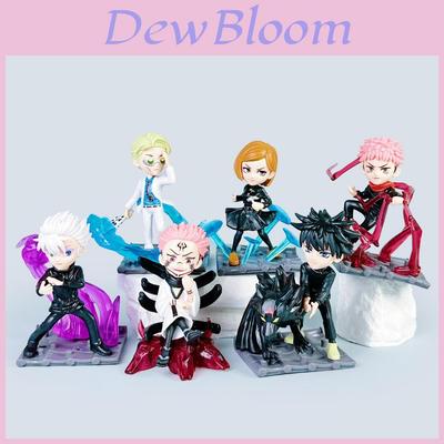 Jujutsu Kaisen Action Figure Set Pvc Collectible Figures For Anime Fans And Display