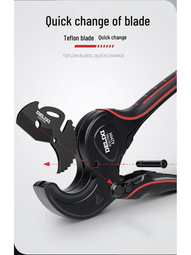 Delixi Elektrischer Rohrschneider: PPR, PVC, PE, Heißschmelzschere