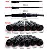 5/20Pcs M12 Metal Black Waterproof IP68 2 3 4 5 6 8Pin Male and Female LED Strip Outdoor IP68 Cable Connector 20cm Wire Plug