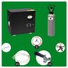 Ensemble complet - Tireuse a biere - AS-40 machine a biere, sous le comptoir, 2 lignes, 40 l/h, KEG 2:Type G, KEG:NC adaptateur