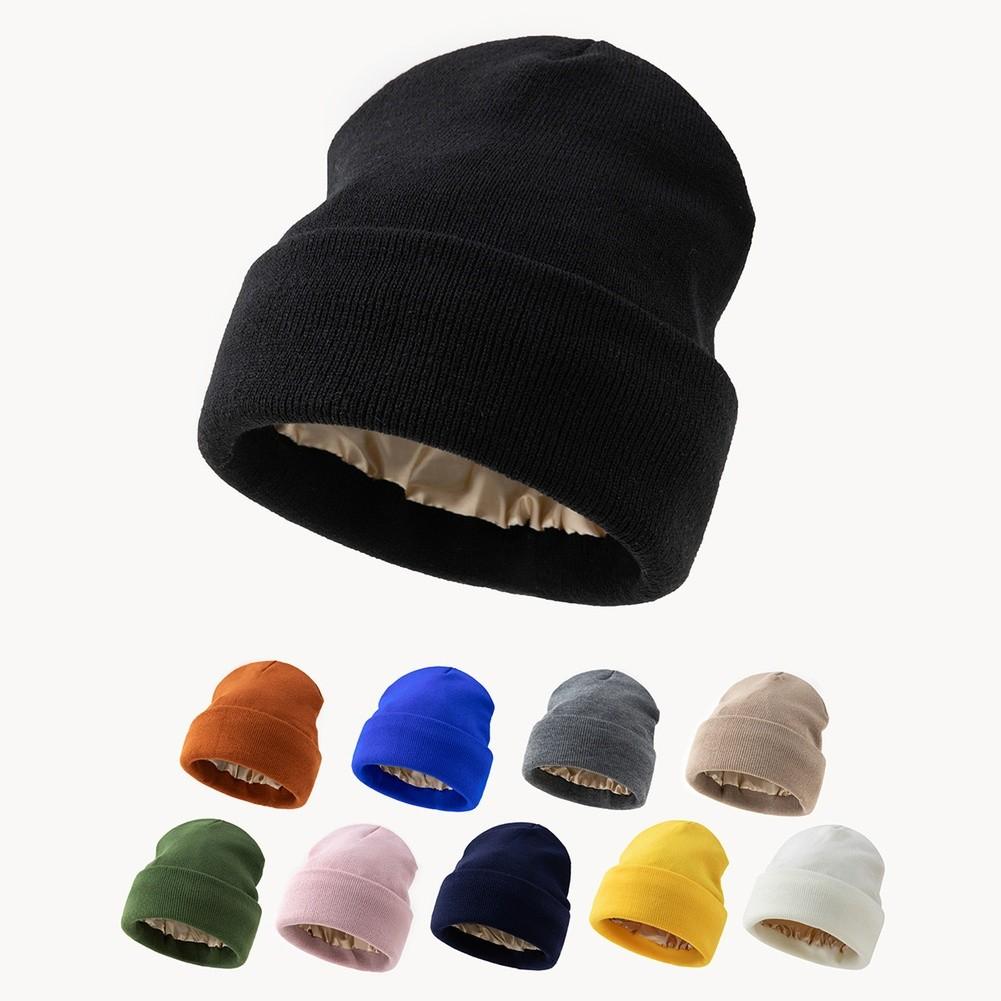 Thermal Skull Cap Windproof Knit Hat Winter Beanie Hat