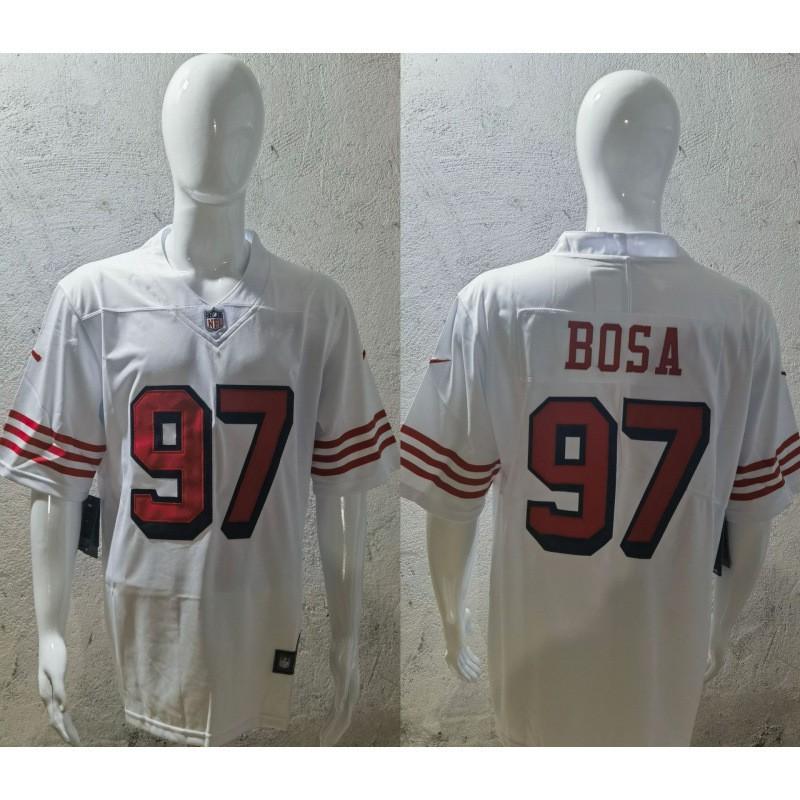2026 NFL Short Sleeve Jersey San Francisco 49ers Embroidered Football