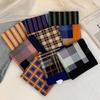 Literary square scarf cotton spring and summer silk scarf women's headscarf fashion headband flower scarf scarf silk scarf