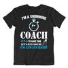 Swimming Coach T-SHIRT Sporting Hobby Tee Cotton T-Shirt