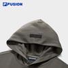 FILA FUSION 2025 Spring Pure Cotton Hooded Sweatshirt