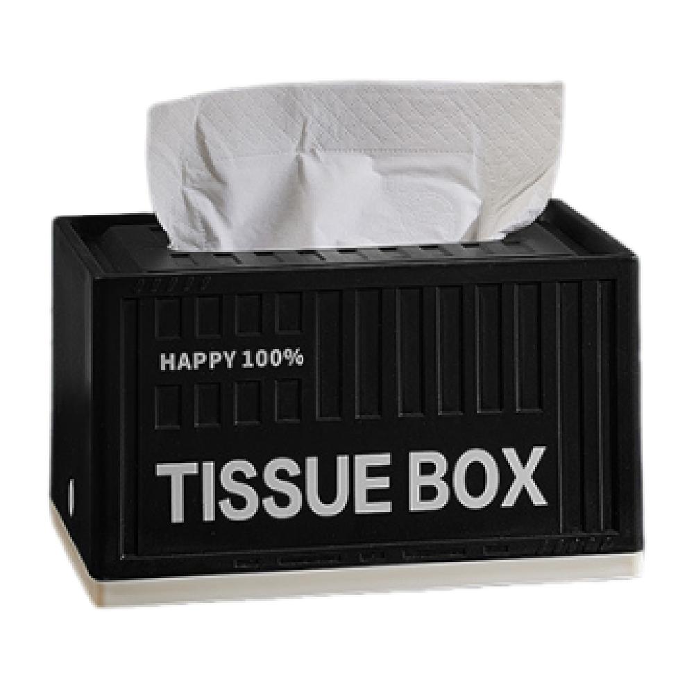Minimalist Paper Towel Case Rectangle Paper Container Light Luxury Napkin Holder  Home Decoration