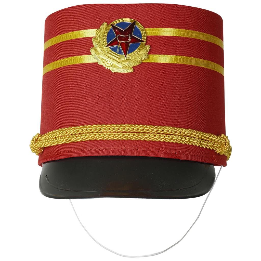 Barnleksak Soldat Trumhatt Star Badge Fancy Dress Cosplay Militärdräkt Keps