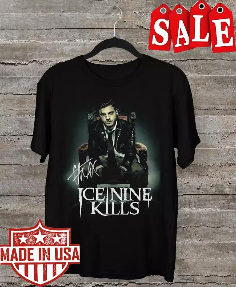 

Spencer Charnas Ice Nine Kills Gift For Fan Black S-2345XL Unisex T-shirt AE65 XL