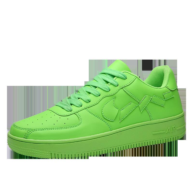 Primavera y Otoño 2021 Nuevos Air Force One Board Shoes Fashion Sports and  Casual Small White Shoes Student Men's Shoes Hundred Burst comprar a buen  precio — entrega gratuita, reseñas reales con