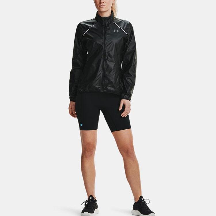 Under Armour Running Jacket Women Jackets Black 1360733-001