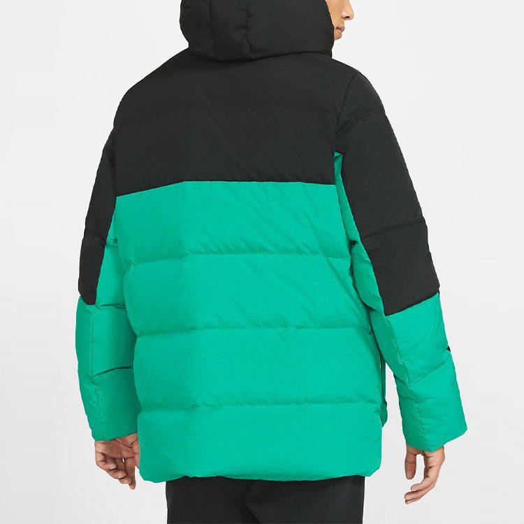 Jordan Down Jacket Winter Men's Black Green Multicolor CK6662-011