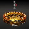 Genuine Natural Yellow Citrine Gemstone Pi Xiu Women Men Bracelet Crystal 10mm 12mm 14mm Round Beads Wealthy Pendant AAAAA