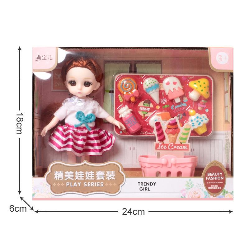 Gift Box Dress Up Doll Toy Gift Box Set Little Girl Girl Gift Girl Toy Princess Doll