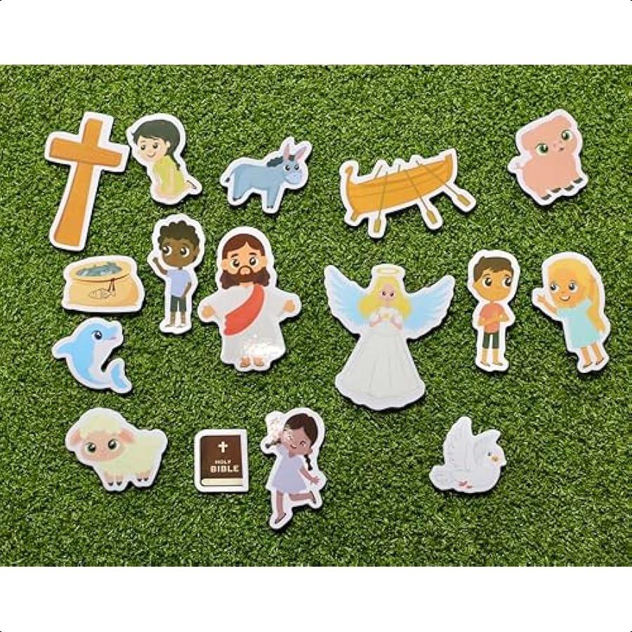 

Набір магнітів «Ісус та друзі» — це інтерактивний та розважальний магнітний ігровий набір, призначений для сприяння духовній залученості. United States