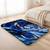 Anime F-Friend  Cute Floor Mat Machine Washable Soft Flannel Area Rug, Non-Slip Absorbent Floor Mat for Living Room Bedroom