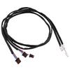 48 Inch Handlebar Switch Extension Wiring Harness Kit with CAN Bus NHCX-CB14 for Harley-Davidson Touring Electra Glide, Road Glide, Road King, Street