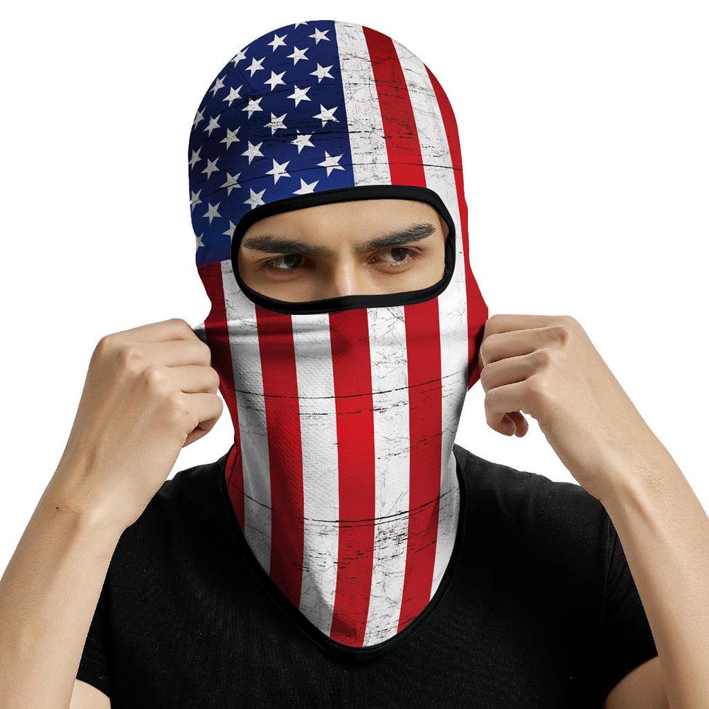 Harley Retro Motorcycle Sun Protection Mask & Summer Neck Gaiter Joker Headwear