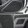 3D Aluminum Car Audio Stereo Speaker Badge Emblem Sticker For Model 3 Y S X Cybertruck Juguete Roadster Coil Bonina