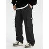 Casual overalls spring and autumn new retro loose wide-leg straight trousers