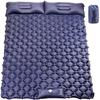 Double Inflatable Camping Mat: Portable, Moisture-Proof Air Mattress for Outdoor Adventures and Beach