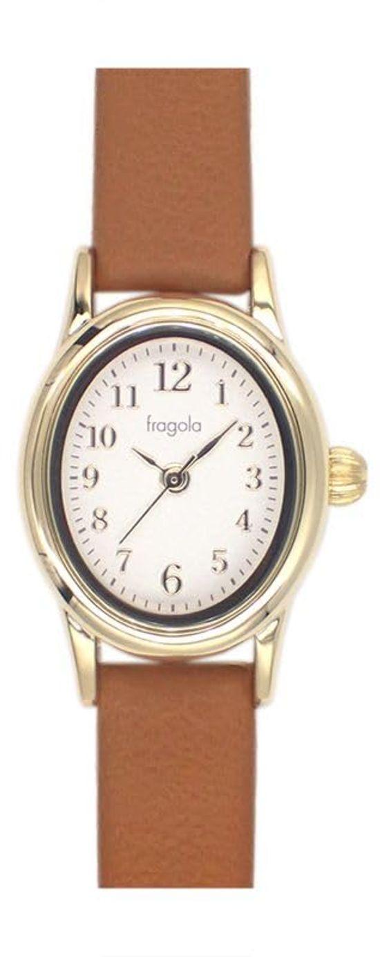 

[Подписаться] Часы fragola Oval Watch N03623A-1 BR женские коричневые