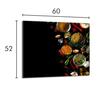 Glass Protective Stovetop Plate 60x52 Spices