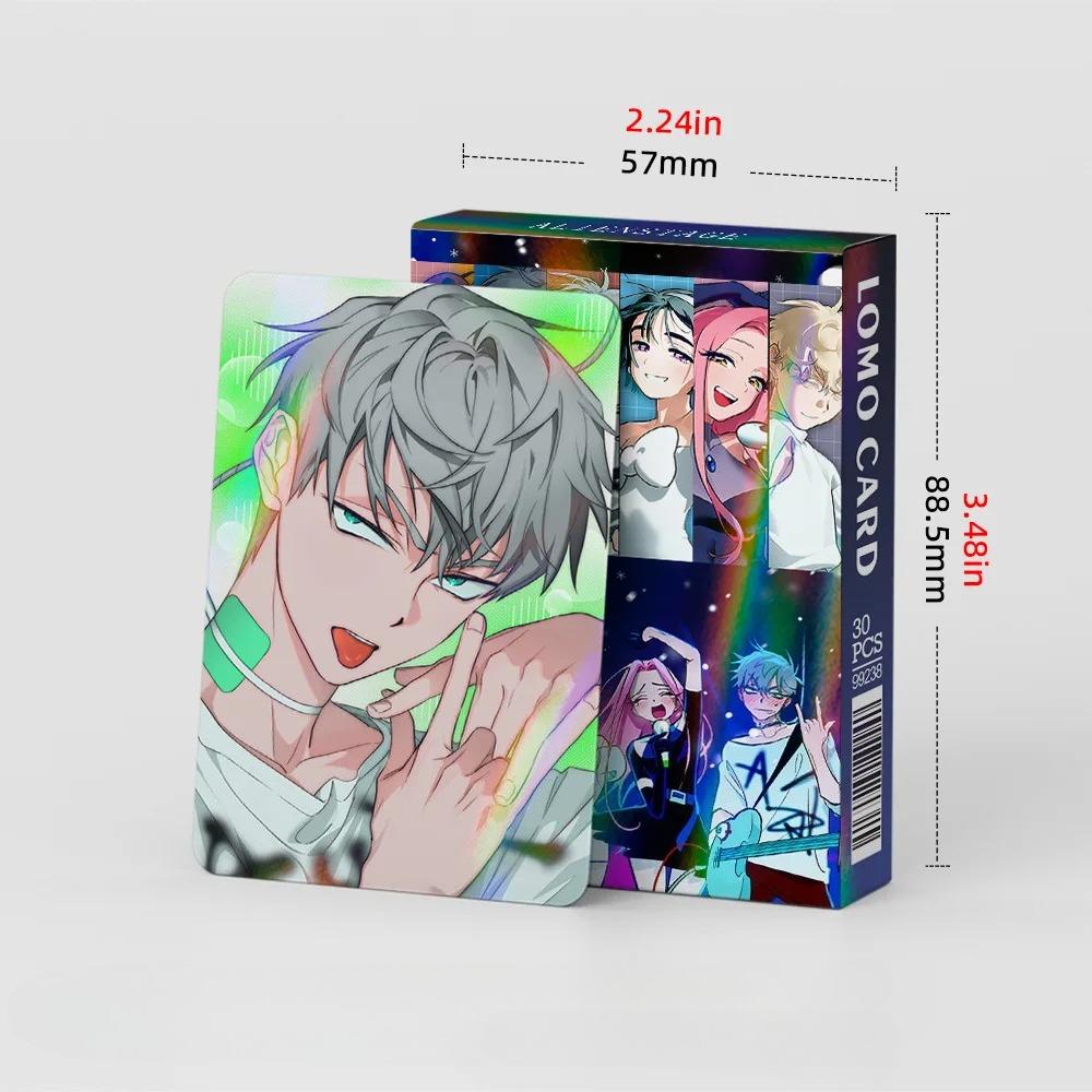 30pcs/set Korean Manga Alien Stage Cards Anime Games Luka Till Ivan Mizi Sua LOMO Card Fan Collection Gift
