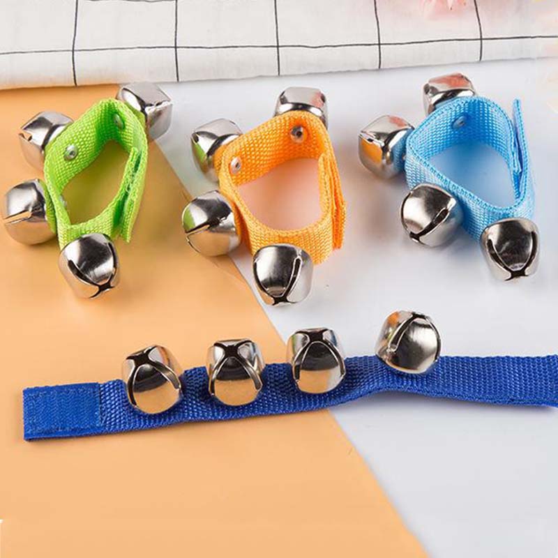 2 peças/conjunto Alça de Sino Acessórios de Dança Reutilizáveis Som Claro e Melodioso Props para Performance de Festival Competição Suprimentos TMZ