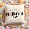 Mother'S Day Cushion Cover Plush Fabric Soft Double-Sided Printed Sofa Warm Winter Home Gift Pillow Case