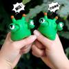 Douyin Popping Eye Caterpillar Squeeze Toy - Funny Decompression & Stress Relief Toy