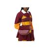 Burberry Olympia Adjustable Shoulder Strap Leather Half Moon Bag Women Shoulder Bag Burgundy 80347171