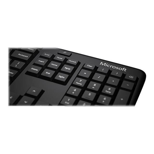 Tastatur und Maus Set Microsoft Tastatur und Maus Set ergonomisch kabelgebunden USB - Microsoft Ergonomic Desktop - Schwarz