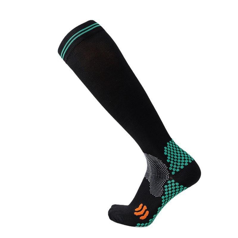 Magic Pressure Socks 200N Nylon Men'S And Women'S Sports Muscle Strength Outdoor Football Compression Socks Sweat-Absorbing Non-Slip Breathable