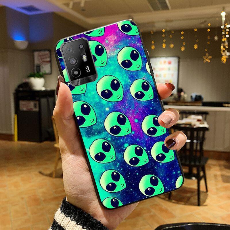 Alien Believe UFO ET Phone Cover For OPPO A74 A94 5G A3S A5 A5S A9 A12 A15 A15S A52 A53 A53S A72 A73 2020 A91 5G Cases Coque